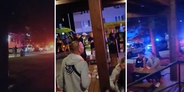 Tři zfetované fúrie téměř vymlátily restauraci a zranily hosty i servírku