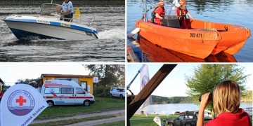 S policisty i záchranáři na vodě a jako bonus boj o život malé Viktorky