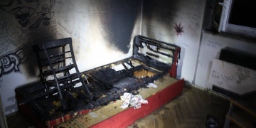 Byt zřejmě někdo zapálil úmyslně