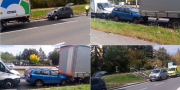 Hromadná nehoda v Bolevci