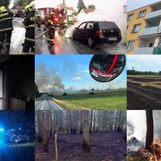 Požáry pole, bytu, lesa i auta