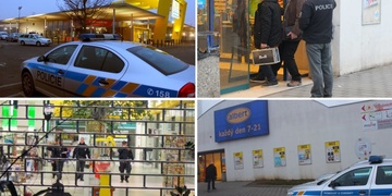 Hned dvě prodejny Albert dnes vykradli a zboží odnášeli v kýblech