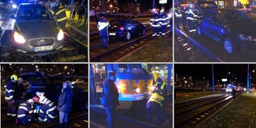 Hned dvě auta v kolejišti najednou a třetí tak za den!