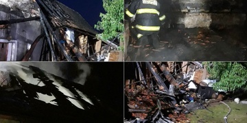 Noční požár způsobil téměř milionovou škodu