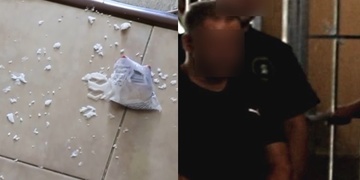 Ve strachu rozsypal pervitin za třicet tisíc po podlaze