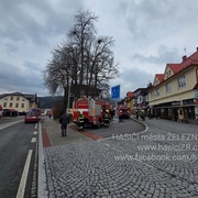 Požár bytového domu