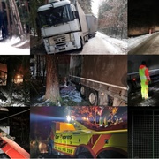 Souprava řízená vybodovaným řidičem zabloudila do lesa