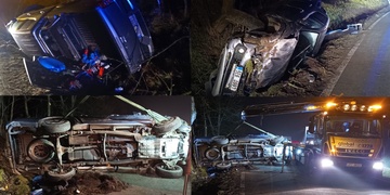 Opilý řidič pickupu nezvládl řízení