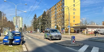 Řidička srazila chodkyni přímo na přechodu