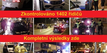 Během DBA zastaveno 1,402 aut