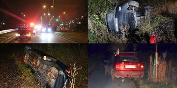 Policisté během dvanácti hodin řešili tři nehody způsobené opilými řidiči