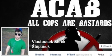 „ACAB Šrek“, civilním jménem Vlastík Štěpánek, mimo jiné okradl i kamaráda ve spánku.