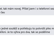 "Pošli mi na sebe číslo..."