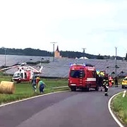Splašená kráva vážně zranila mladého muže