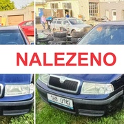 Ukradené vozidlo bylo nalezeno