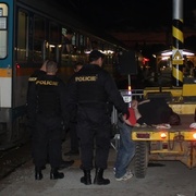 Policejní akce na železnici BLUE 24