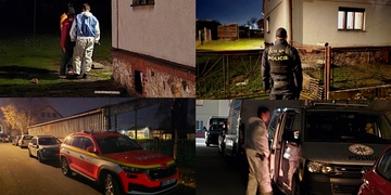 Muž se upálil ve sklepě domu