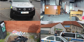 Polák se vloupal do baru a pak ho zapálil! 