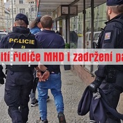 Na Americké třídě, za plného provozu, zbili řidiče trolejbusu
