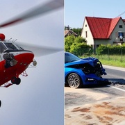 Čelní střet dvou aut, na místě šest zraněných včetně dvou dětí
