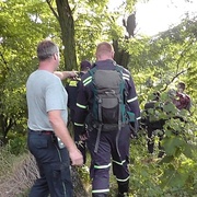 Záchranná akce: Paraglidistka vletěla do lesa a uvízla na stromě