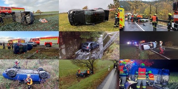 Desítky zraněných a jeden mrtvý - mnozí řidiči zřejmě nepochopili, že přišel podzim