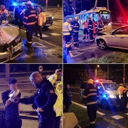 Noční opilecká nehoda "vtipného" mladíka