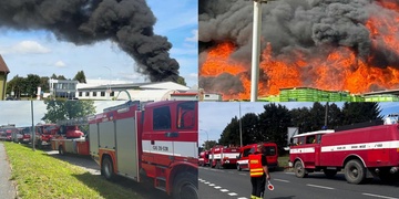 Rozsáhlý požár - byl vyhlášen 2. stupeň požárního poplachu