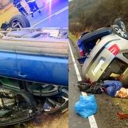 Aktualizováno: Vážná nehoda, několik zraněných, žena v kritickém stavu