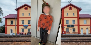 "Malý blonďáček od teď bude chodit už asi pouze na vodítku!"