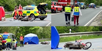 Policie právě uvolnila informace k dnešní tragické dopravní nehodě u Borské přehrady