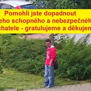 Obrovské poděkování čtenářům: Díky vám dopadli nebezpečnou lidskou hyenu!
