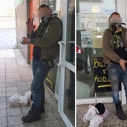 Dnešní incident v Domě potravin skončil zadržením ozbrojeného muže