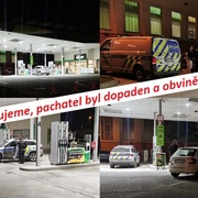 Jindřich H. byl obviněn z loupeže na čerpací stanici, teď mu hrozí až deset let vězení