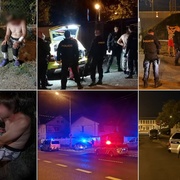 Dnešní noc v Plzni byla hodně "veselá"