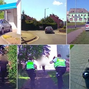 Dopadení a zesměšnění - pachatel si jako úkryt zvolil policejní školu