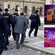 Muž bil oběť pěstmi a žena opakovaně bodala nožem