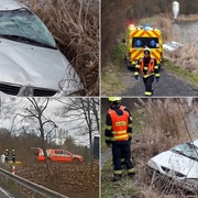 Další auto zamířilo do rybníka, za tři dny již druhé
