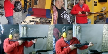 Ministr vnitra "řádil" na plzeňské střelnici