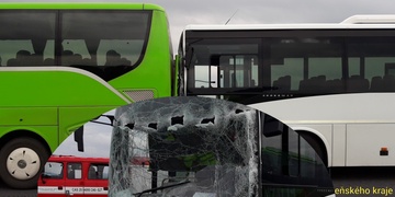 Autobus se na druhý doslova napíchl