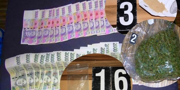 Heroin, kokain, LSD i extázi našli policisté při domovní prohlídce