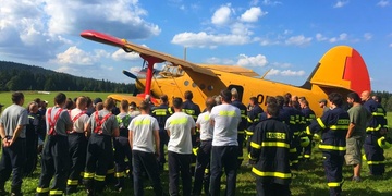 Hasiči trénovali s Andulou