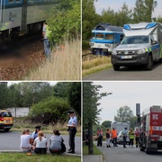 Vlak srazil a na místě usmrtil člověka