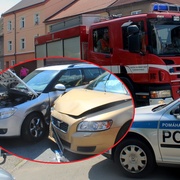 Nehoda s vážným zraněním uzavřela v Plzni Sušickou ulici