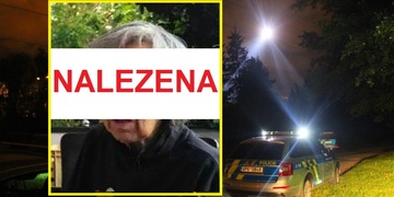 Devětasedmdesátiletá Jana Š. byla nalezena živá, na místo míří sanitka