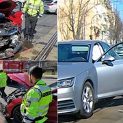 Policisté již dopadli řidiče, který způsobil dopravní nehodu a z místa utekl