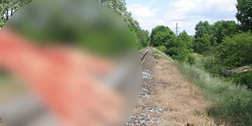 Muž zapil léky alkoholem a šel se podřezat na koleje