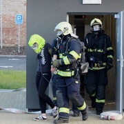 Požár ve třetím podzemním patře parkovacího domu