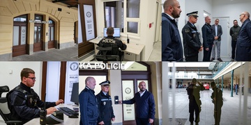 Na Hlavním vlakovém nádraží v Plzni byla dnes otevřena nová služební místnost městské policie