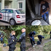 Pachatelé byli zadrženi přímo během vloupání